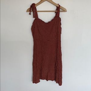 Carly Jean Los Angeles Rust Colored Dress